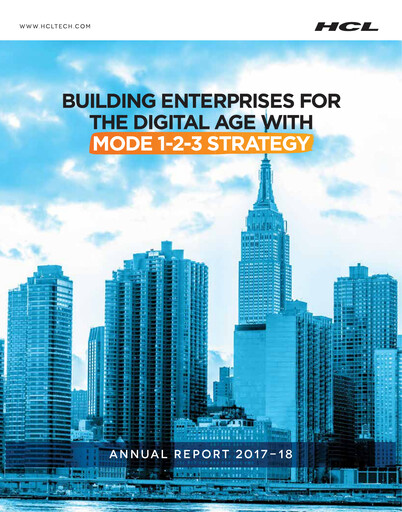 Thumbnail HCL Technologies
 Annual Report 2017-2018