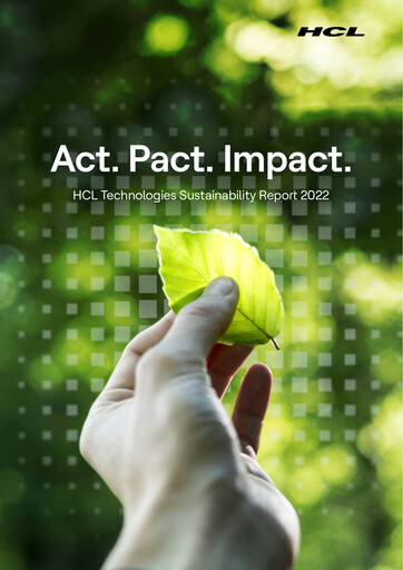 Thumbnail HCL Technologies
 Sustainability Report 2022