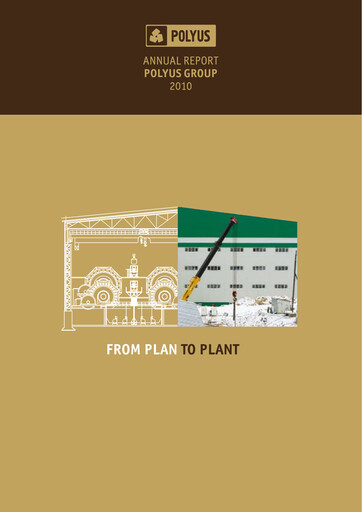 Thumbnail Polyus Annual Report 2010