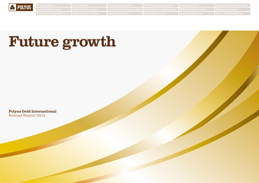 Thumbnail Polyus Annual Report 2011