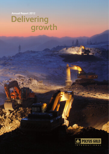 Thumbnail Polyus Annual Report 2012