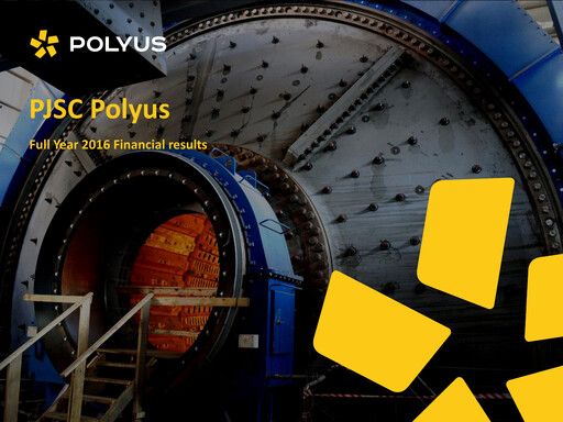 Thumbnail Polyus Financial Report 2016