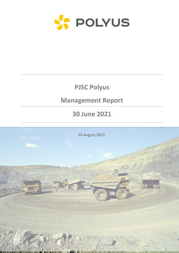 Thumbnail Polyus Financial Statement 2021-h1