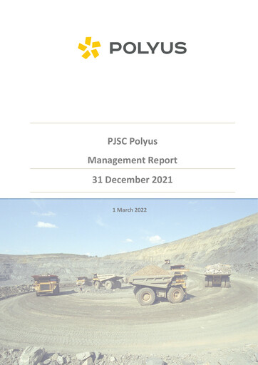 Thumbnail Polyus Financial Statement 2021