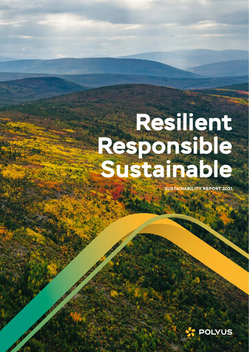 Thumbnail Polyus Sustainability Report 2021