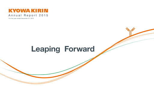 Thumbnail kyowa Kirin Annual Report 2015