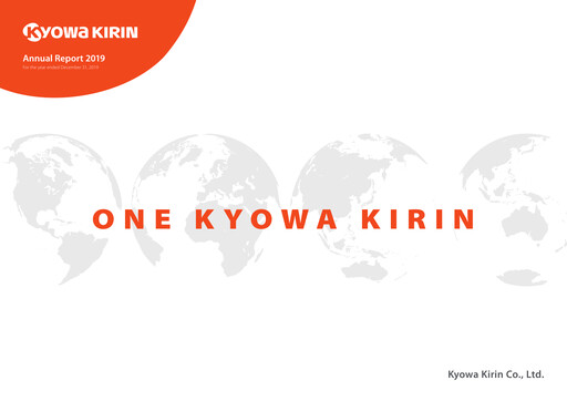 Thumbnail kyowa Kirin Annual Report 2019
