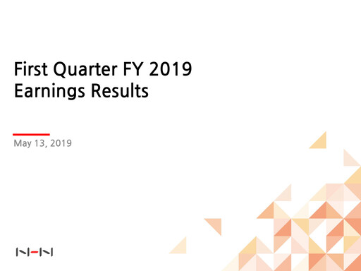 Thumbnail NHN Corp Quarterly Report 2019-q1
