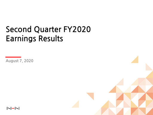 Thumbnail NHN Corp Quarterly Report 2020-q2