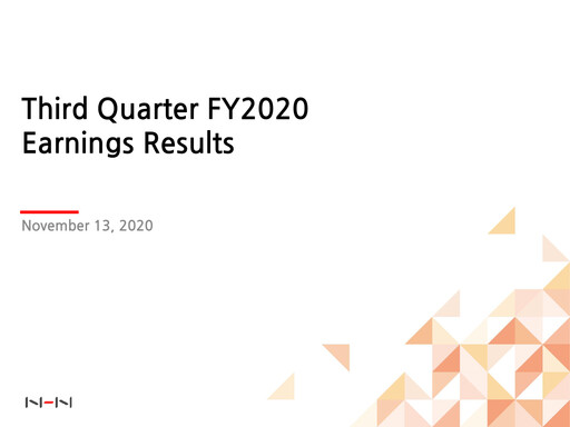 Thumbnail NHN Corp Quarterly Report 2020-q3
