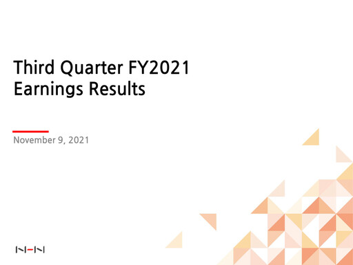 Thumbnail NHN Corp Quarterly Report 2021-q3