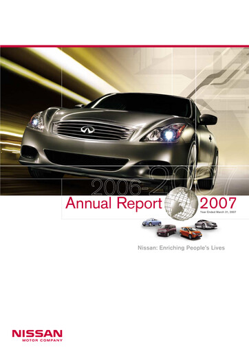 Thumbnail Nissan Annual Report 2007