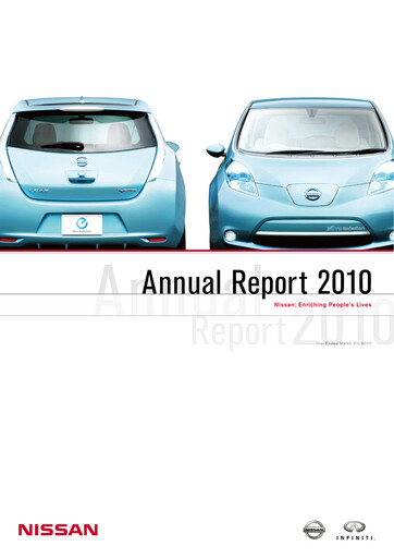 Thumbnail Nissan Annual Report 2010