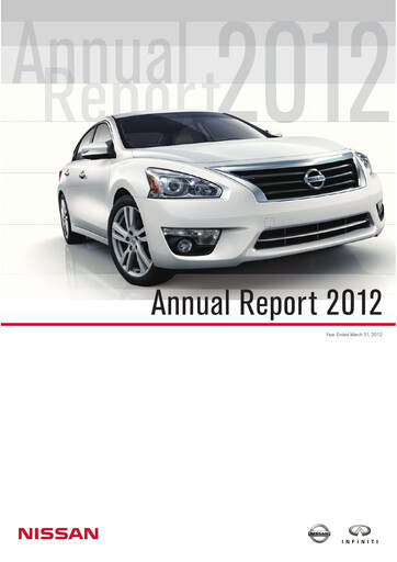 Thumbnail Nissan Annual Report 2012
