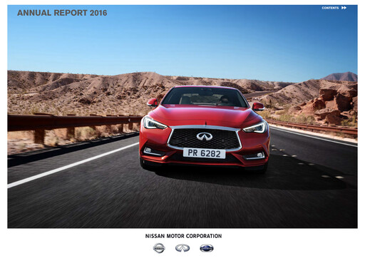 Thumbnail Nissan Annual Report 2016