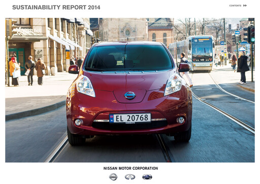 Thumbnail Nissan Sustainability Report 2014