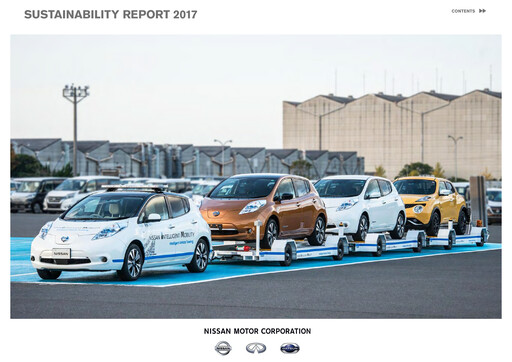 Thumbnail Nissan Sustainability Report 2017