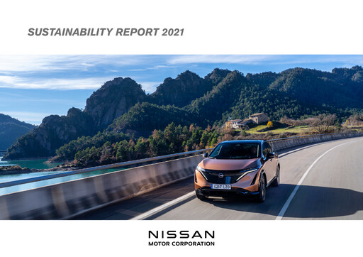 Thumbnail Nissan Sustainability Report 2021