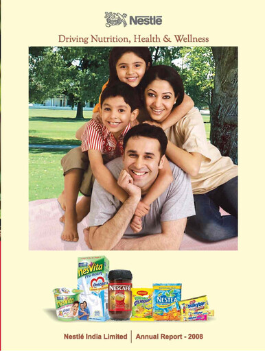Thumbnail Nestlé India Annual Report 2008