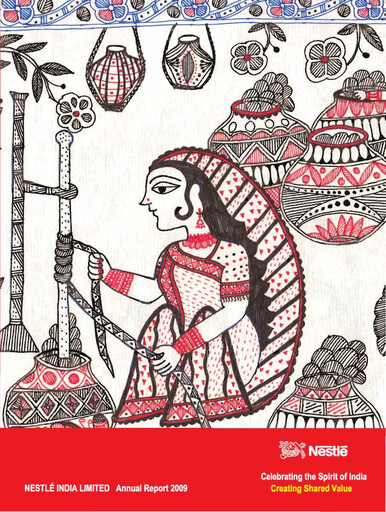 Thumbnail Nestlé India Annual Report 2009