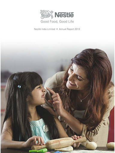 Thumbnail Nestlé India Annual Report 2013