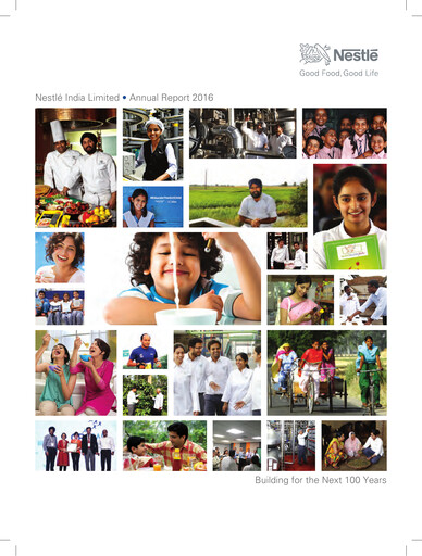 Thumbnail Nestlé India Annual Report 2016