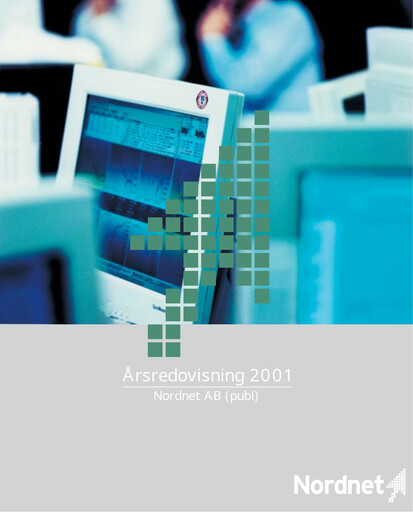 Thumbnail Nordnet AB Annual Report 2001