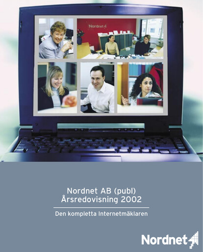 Thumbnail Nordnet AB Annual Report 2002