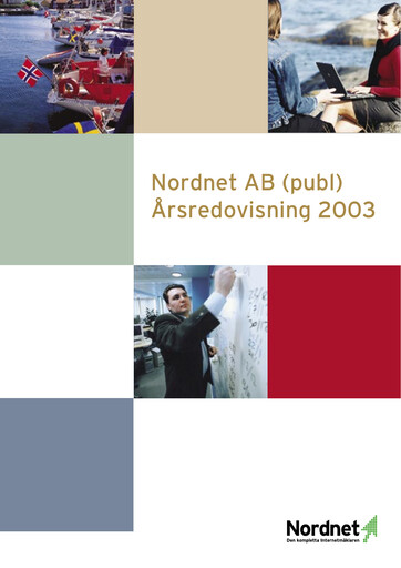 Thumbnail Nordnet AB Annual Report 2003
