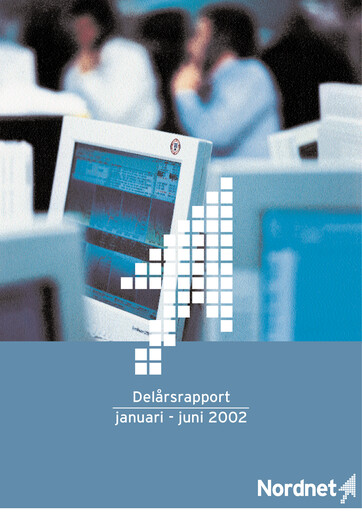 Thumbnail Nordnet AB Half-year Report 2002-h1