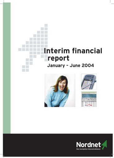 Thumbnail Nordnet AB Half-year Report 2004-h1