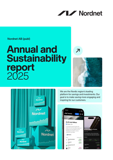 Thumbnail Nordnet AB Sustainability Report 2025