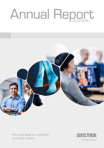 Thumbnail Sectra AB Annual Report 2017-2018