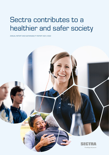 Thumbnail Sectra AB Annual Report 2021-2022