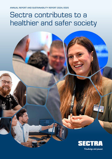 Thumbnail Sectra AB Annual Report 2024-2025