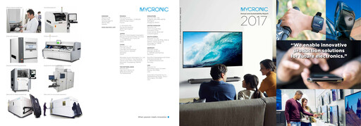 Thumbnail Mycronic Annual Report 2017