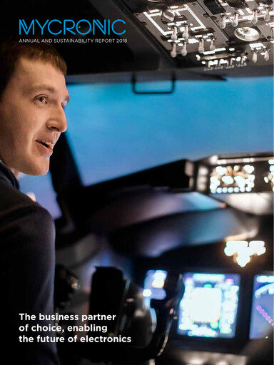 Thumbnail Mycronic Annual Report 2018