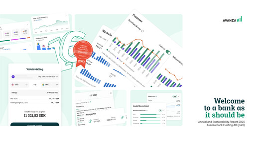 Thumbnail Avanza Bank Annual Report 2025