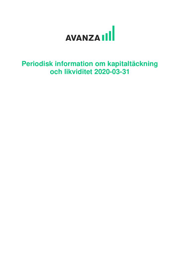 Thumbnail Avanza Bank Quarterly Report 2020-q1