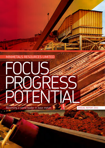 Thumbnail MMG Limited Annual Report 2011