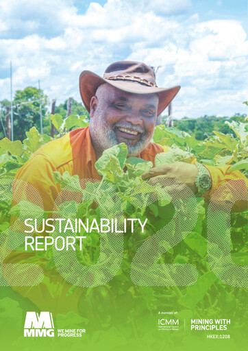 Thumbnail MMG Limited Sustainability Report 2020