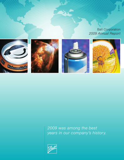 Thumbnail Ball Corporation
 Annual Report 2009