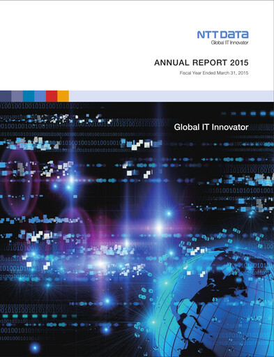 Thumbnail NTT Data
 Annual Report 2015