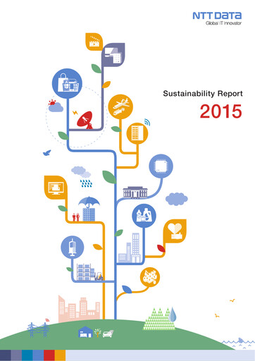 Thumbnail NTT Data
 Sustainability Report 2015