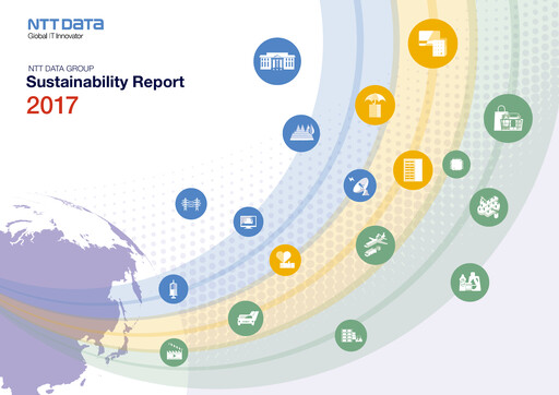 Thumbnail NTT Data
 Sustainability Report 2017