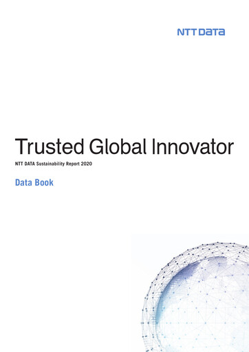 Thumbnail NTT Data
 Sustainability Report 2020