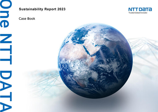Thumbnail NTT Data
 Sustainability Report 2023