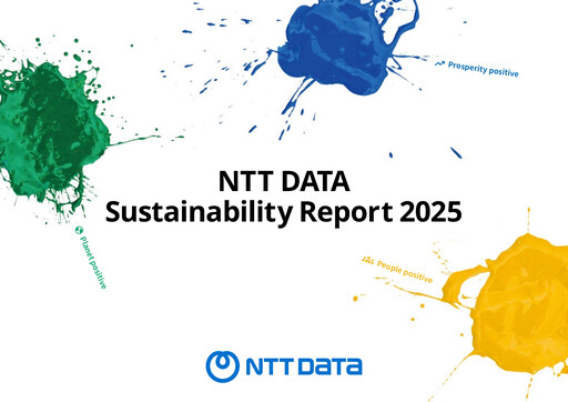 Thumbnail NTT Data
 Sustainability Report 2025