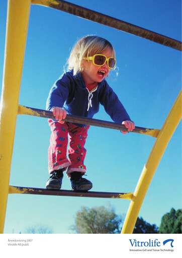 Thumbnail Vitrolife AB Annual Report 2007