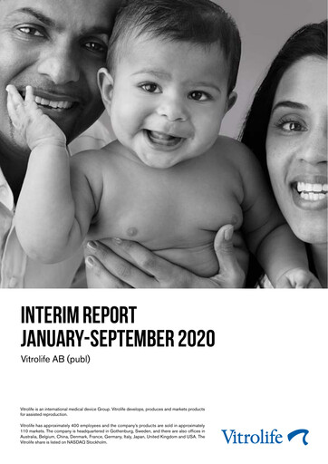 Miniature Vitrolife AB Rapport trimestriel 2020-q3